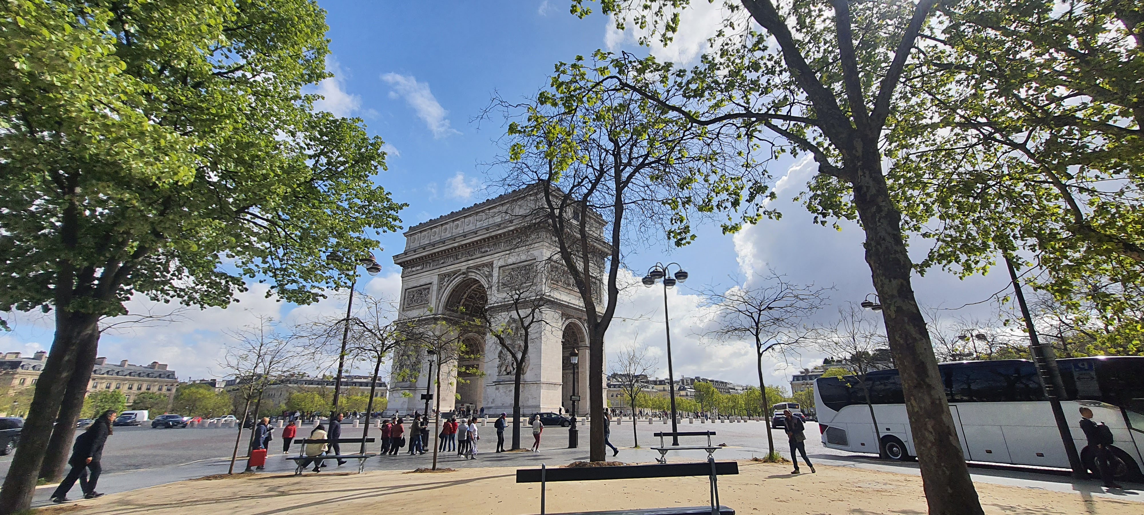 Arc de Triomphe, Paris, France